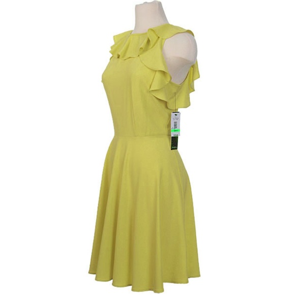 Nicole Miller Dresses & Skirts - New Nicole Miller Yellow Summer Dress Sz. 8 NWT